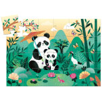Puzzle set 24pcs lo le panda