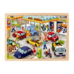 Puzzle station - essence en carton multicolore 40x30 cm
