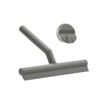 Raclette - vitre silicone / abs gris