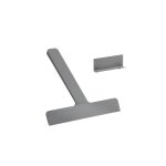 Raclette - vitre en silicone gris