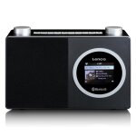 Radio internet avec cran couleur et bluetooth noir