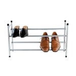 Range chaussures extensible et empilable stilito gris Range chaussures extensible et empilable stilito gris