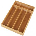 Range - couverts bambou 5 compartiments