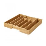 Range - couverts organiseur bambou extensible Range - couverts organiseur bambou extensible