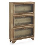 Rangement pour chaussures en bois de sapin avec 3 portes