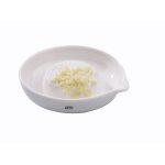 Rpe  gingembre en cramique blanche