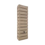 Rcuprateur d'eau mural grandval 300l imitation bois beige avec kit