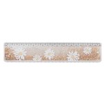 Rgle  paillettes motifs fleurs l20