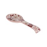 Repose cuillère 23x9 cm multicolore en grès Repose cuillère 23x9 cm multicolore en grès
