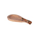 Repose cuillre 24x11 cm multicolore en bois