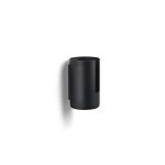 Rserve de papier toilette mur en aluminium noir