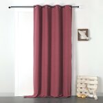 Rideau en 100% lin libeccio bordeaux 135x255 cm Rideau en 100% lin libeccio bordeaux 135x255 cm