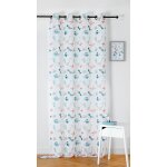 Rideau d'ameublement polyester enfant blanc 150x240cm