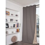 Rideau anti - ondes et occultant ?illet gris mc7305 130x260 Rideau anti - ondes et occultant ?illet gris mc7305 130x260