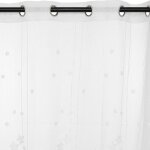 Rideau en blanc 240x140cm