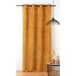 Rideau colorado thermique obscurcissant phonique 135x260cm - jaune Rideau colorado thermique obscurcissant phonique 135x260cm - jaune