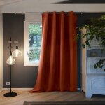 Rideau doublure polaire polyester uni 140x280 cm