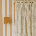 Rideau  nouettes gaze de coton 130x260cm
