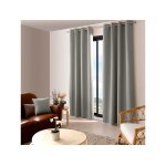 Rideau occultant noir grande hauteur 140 x 280 cm Rideau occultant noir grande hauteur 140 x 280 cm