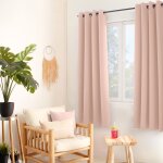 Rideau occultant vieux rose 140 x 180 cm Rideau occultant vieux rose 140 x 180 cm