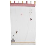 Rideau � pattes en coton