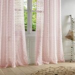 Rideau rose 240x140cm Rideau rose 240x140cm