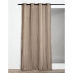 Rideau thermique ?illet beige mc637 140x260 Rideau thermique ?illet beige mc637 140x260
