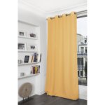 Rideau thermique occultant ?illet jaune mc243 140x260 Rideau thermique occultant ?illet jaune mc243 140x260