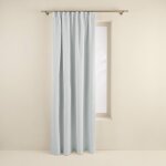 Rideau tissu à enduction pvc, occultant à 100% blanc 350x280 cm Rideau tissu à enduction pvc, occultant à 100% blanc 350x280 cm