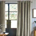 Rideau toucher velours taupe 140x250 Rideau toucher velours taupe 140x250