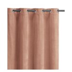 Rideau uni en coton epice 140 x 280