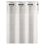 Rideau voile en lin blanc 140 x 280 Rideau voile en lin blanc 140 x 280