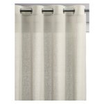 Rideau voile en lin craie 140 x 280 Rideau voile en lin craie 140 x 280