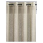 Rideau voile en lin naturel 140 x 280 cm