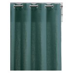 Rideau voile en lin prusse 140 x 280 Rideau voile en lin prusse 140 x 280