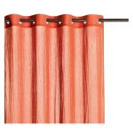 Rideau voile en lin rooibos 140 x 280 Rideau voile en lin rooibos 140 x 280