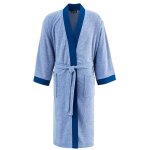 Robe de chambre mixte indigo s