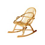 Rocking - chair enfant en rotin naturel Rocking - chair enfant en rotin naturel