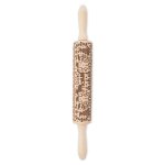 Rouleau  ptisserie avec empreintes bonhomme en pain d'pice 39cm