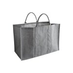 Sac  bches en jute gris