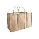Sac  bches en jute naturel