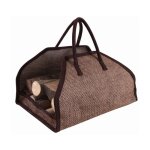 Sac  bches en toile de jute renforce marron