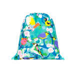 Sac de natation bleu clair polyester 34 x 28 x 0 cm