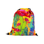 Sac de natation jaune polyester 34 x 28 x 0 cm