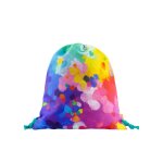 Sac de natation multicolore polyester 34 x 28 x 0 cm