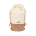 Sac  oignons blanc et beige