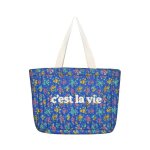 Sac de plage bleu 45 x 35 x 10 cm