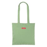 Sac de plage gomtrique polyester vert