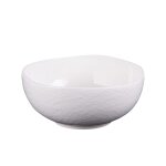 Saladier 18 cm blanc en porcelaine