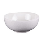 Saladier 23, 5 cm blanc en porcelaine